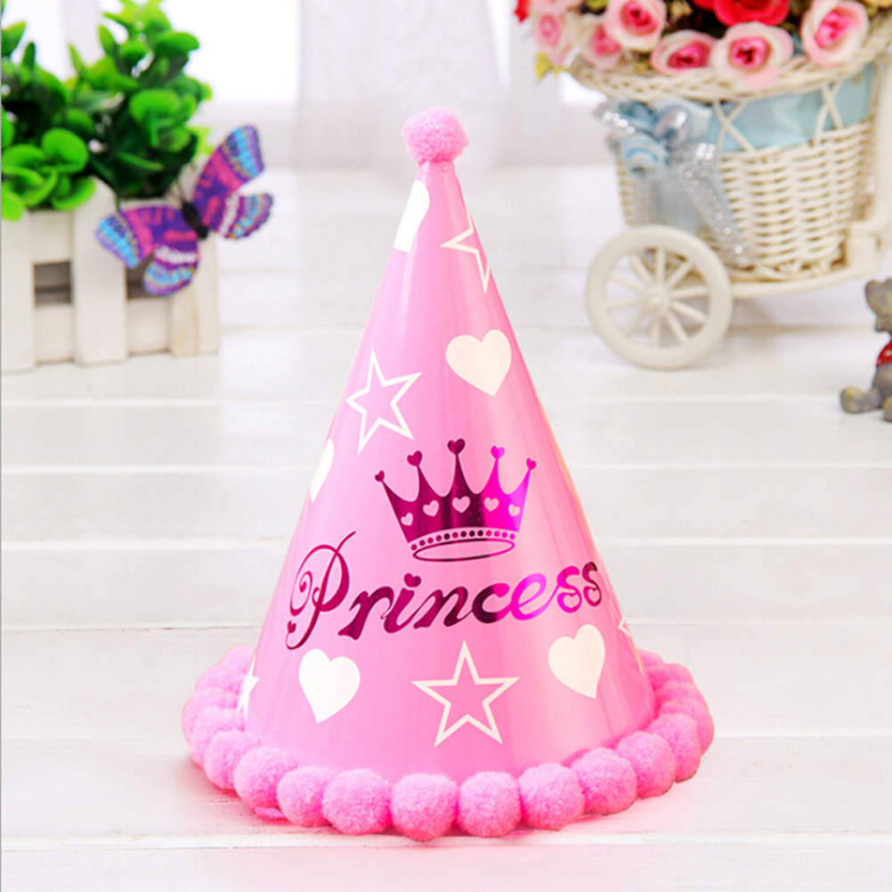 Party Hat Cone - 12 Buah Topi Ulang Tahun, Topi