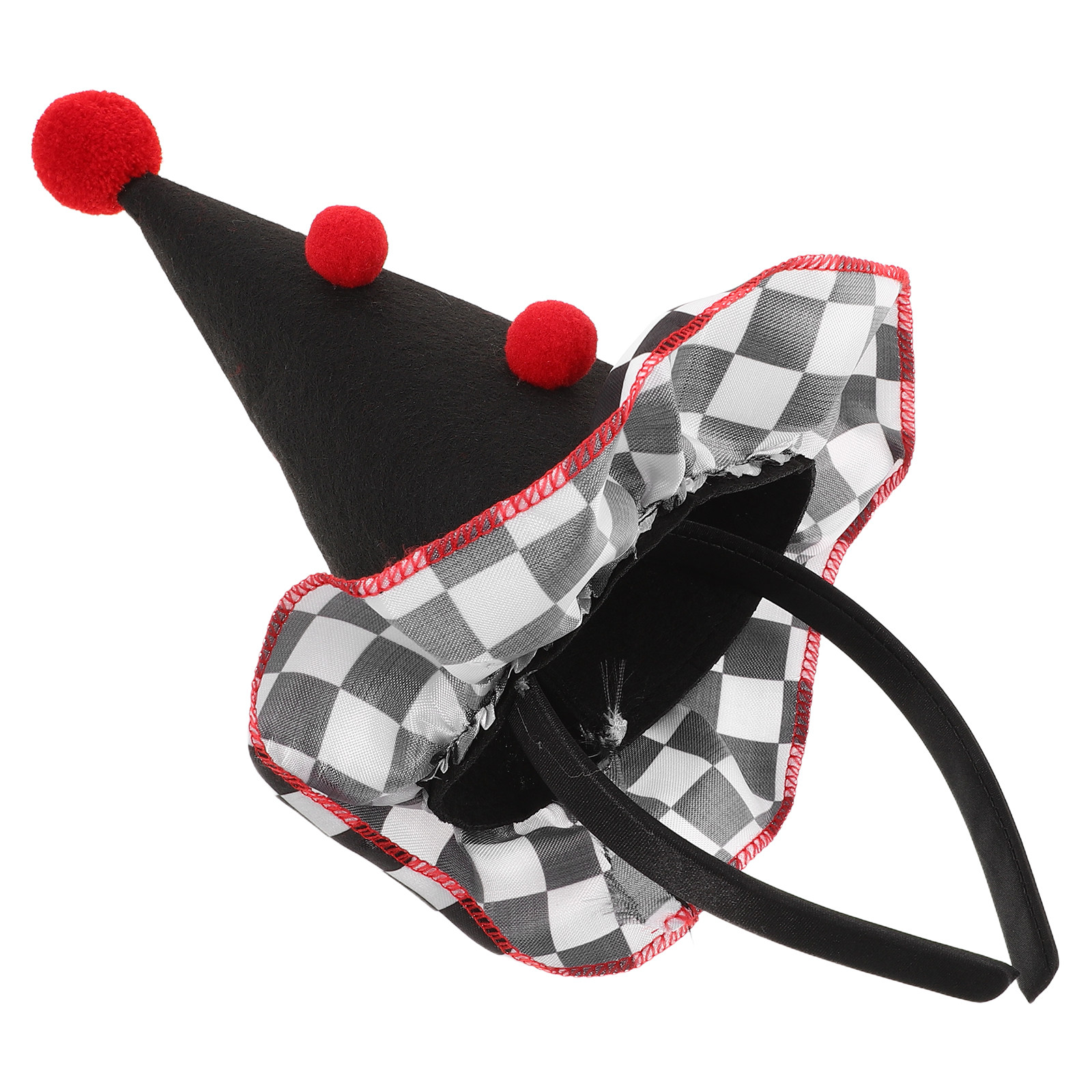 Party Hat Cone - Bando Kepala Badut Poliester, Topi Badut