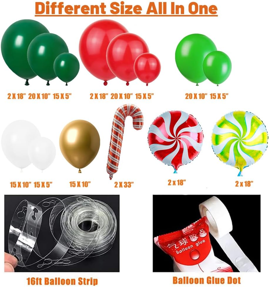 Kit Dekorasi Pesta Natal denga - Balloon Arch Kit ulasan dan harga
