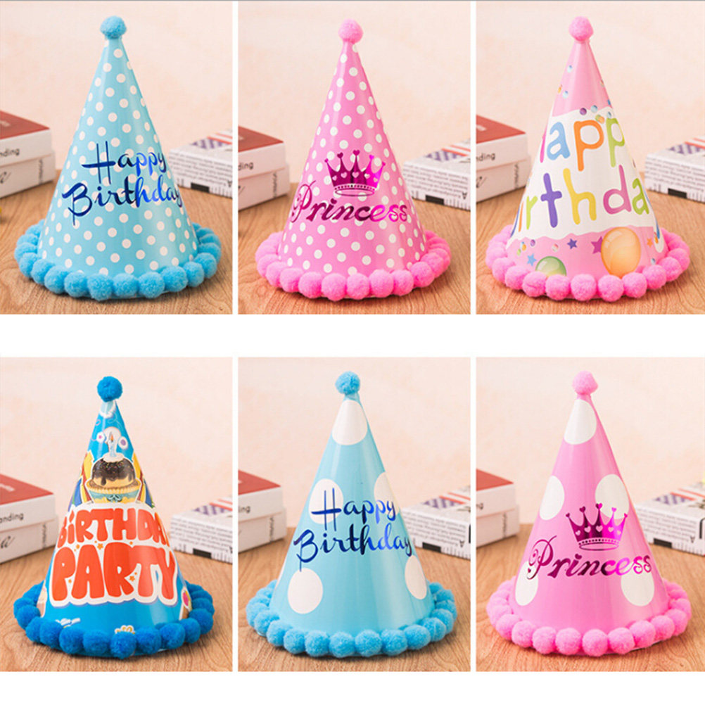 12 Buah Topi Ulang Tahun, Topi - Party Hat Cone ulasan dan harga