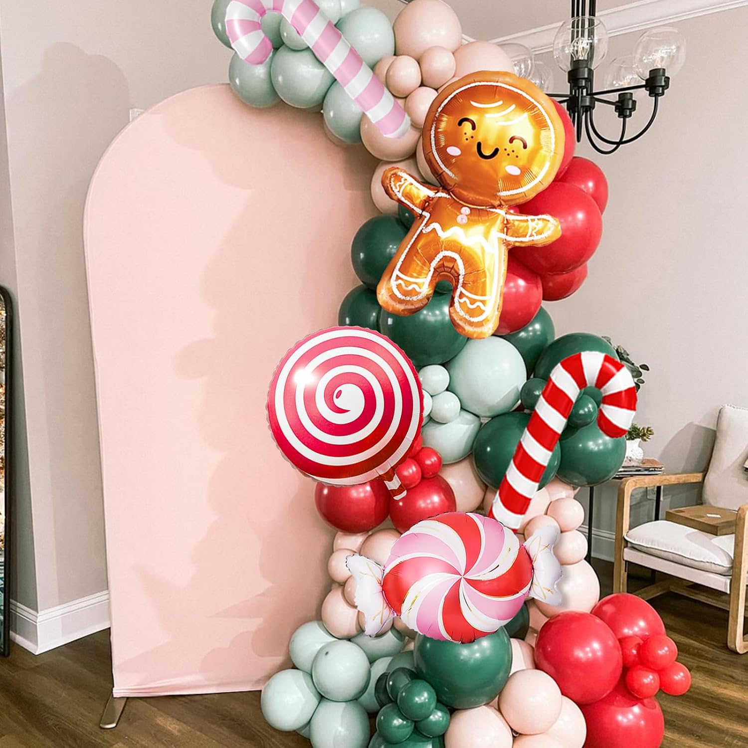 Set Lengkap Dekorasi Balon Nat - Balloon Arch Kit ulasan dan harga