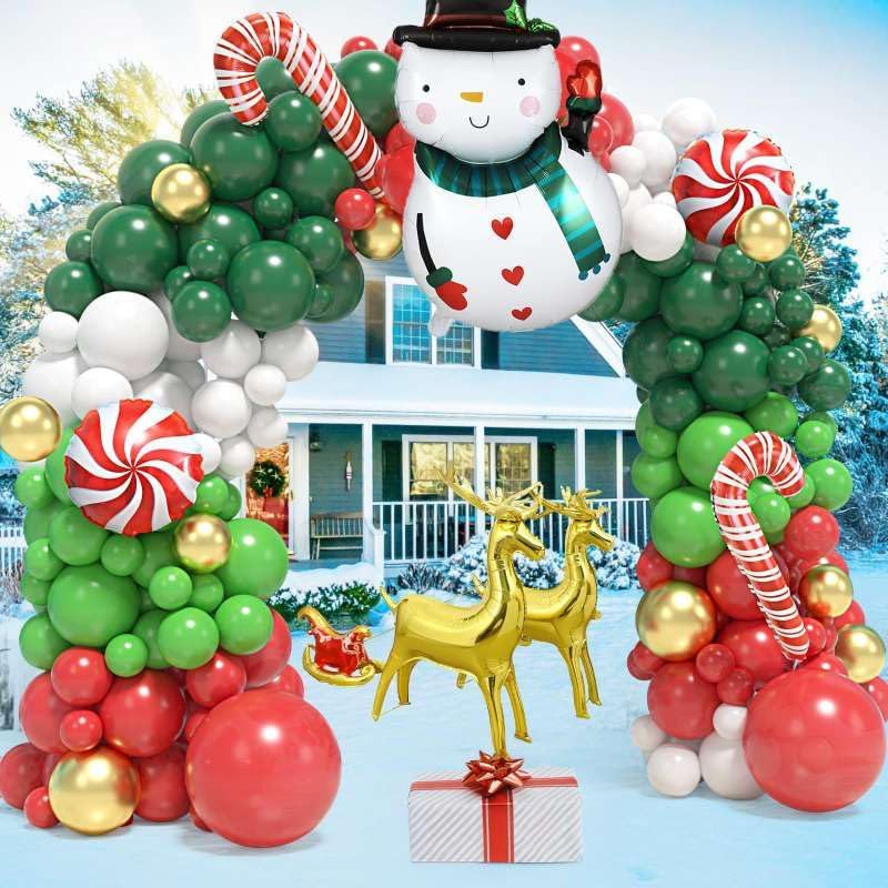 183 buah Kit Dekorasi Lengkung - Balloon Arch Kit ulasan dan harga
