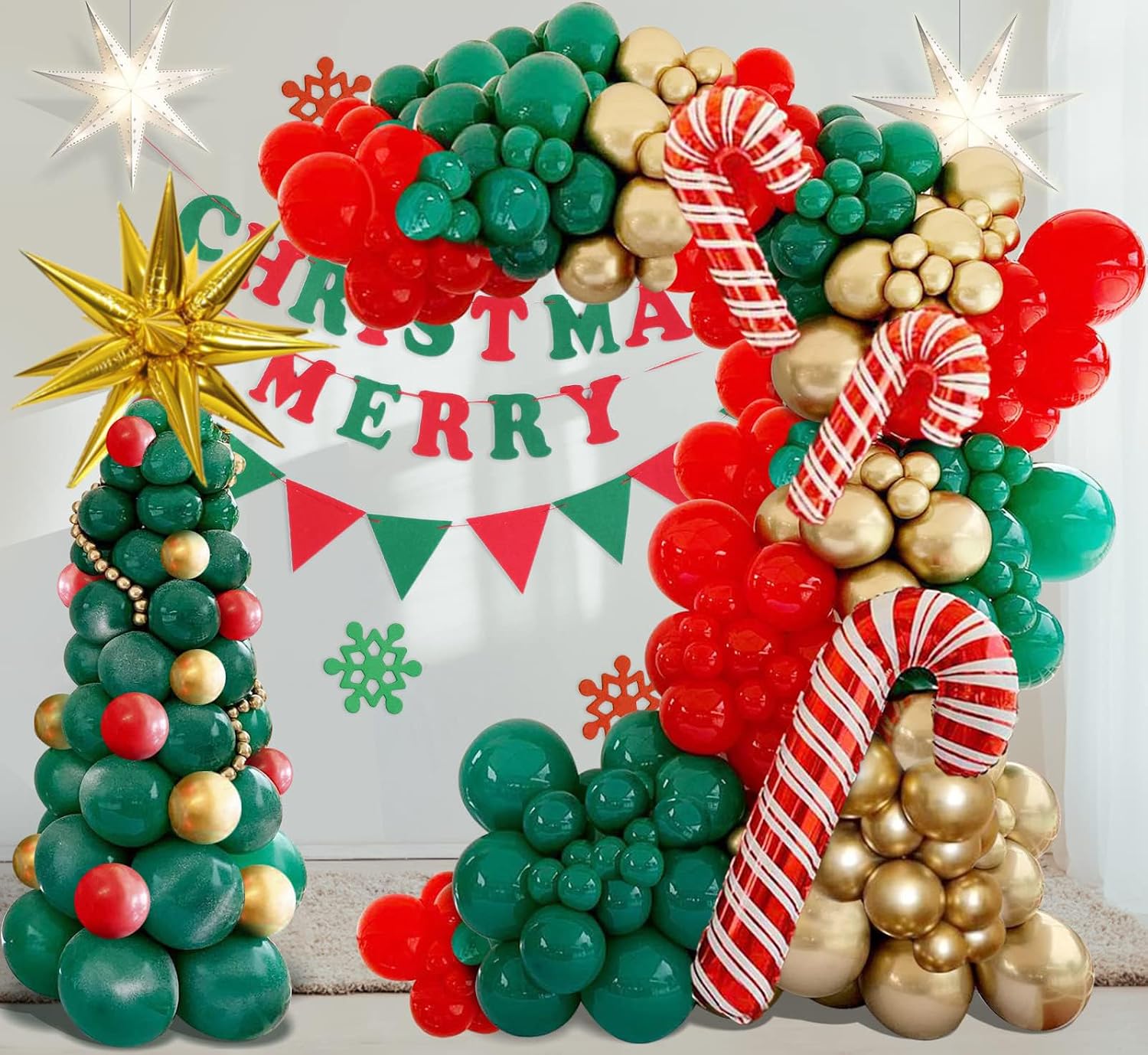 Kit Dekorasi Pesta Natal denga - Balloon Arch Kit ulasan dan harga